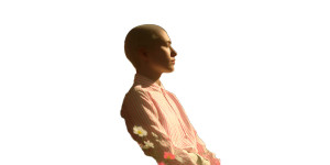 Bald In Blooms Vinyl Car Decal Sticker – Waterproof & UV-Resistant 8"