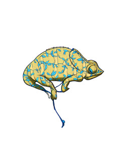 Camouflaged Chameleon Vinyl Car Decal Sticker – Waterproof & UV-Resistant 8" Camouflaged Chameleon Vinyl Car Decal Sticker – Waterproof & UV-Resistant 8"