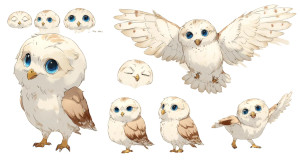 Boreal Owl Character Vinyl Car Decal Sticker – Waterproof & UV-Resistant 8" Boreal Owl Character Vinyl Car Decal Sticker – Waterproof & UV-Resistant 8"