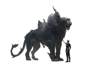 Lion Monster Vinyl Car Decal Sticker – Waterproof & UV-Resistant 8"