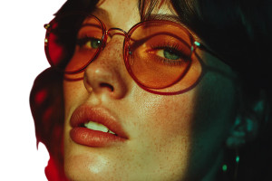 Pop-Art Portrait Vinyl Car Decal Sticker – Waterproof & UV-Resistant 8"