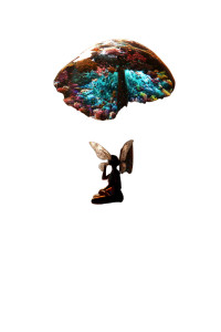 Fairy On Mushroom Vinyl Car Decal Sticker – Waterproof & UV-Resistant 8" Fairy On Mushroom Vinyl Car Decal Sticker – Waterproof & UV-Resistant 8"