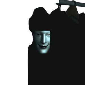 Faceless Smile V2 Vinyl Car Decal Sticker – Waterproof & UV-Resistant 8"