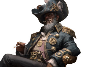 Classy Pirate Admiral Vinyl Car Decal Sticker – Waterproof & UV-Resistant 8" Classy Pirate Admiral Vinyl Car Decal Sticker – Waterproof & UV-Resistant 8"