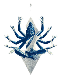 Goddess Kali V2 Vinyl Car Decal Sticker – Waterproof & UV-Resistant 8"