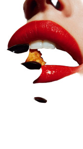 Glossy Red Lips V2 Vinyl Car Decal Sticker – Waterproof & UV-Resistant 8"