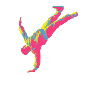 Breakdancer Silhouette Vinyl Car Decal Sticker – Waterproof & UV-Resistant 8" Breakdancer Silhouette Vinyl Car Decal Sticker – Waterproof & UV-Resistant 8"