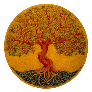 Tree Of Life V13 Vinyl Car Decal Sticker – Waterproof & UV-Resistant 8"