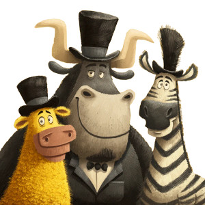 Top Hat Trio Vinyl Car Decal Sticker – Waterproof & UV-Resistant 8"