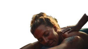 Relaxing Massage Scene V4 Vinyl Car Decal Sticker – Waterproof & UV-Resistant 8"