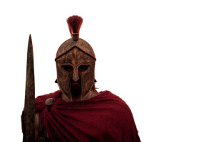 Greek Warrior V13 Vinyl Car Decal Sticker – Waterproof & UV-Resistant 8"