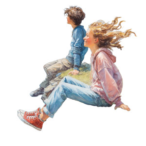 Cliffside Teenagers Vinyl Car Decal Sticker – Waterproof & UV-Resistant 8"