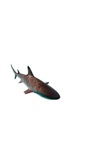 Baby Shark Close-Up Vinyl Car Decal Sticker – Waterproof & UV-Resistant 8"