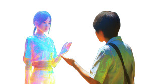 Holographic Conversation Vinyl Car Decal Sticker – Waterproof & UV-Resistant 8"