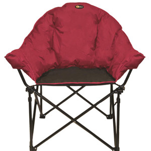 Faulkner Big Dog Bucket Camping Chair | Comfortable, Sturdy, Easy Setup, UV-Resistant Fabric, 300lb Capacity