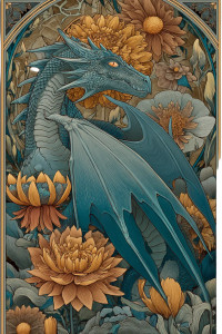 Floral Dragon Tarot Vinyl Car Decal Sticker – Waterproof & UV-Resistant 8" Floral Dragon Tarot Vinyl Car Decal Sticker – Waterproof & UV-Resistant 8"