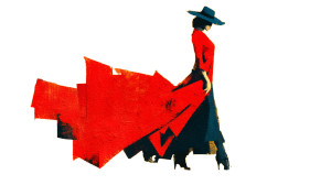 Flamenco Dancer Art Vinyl Car Decal Sticker – Waterproof & UV-Resistant 8"