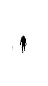 Lone Astronaut Twilight Vinyl Car Decal Sticker – Waterproof & UV-Resistant 8"