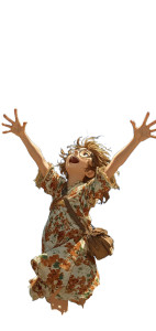 Skyward Smile Vinyl Car Decal Sticker – Waterproof & UV-Resistant 8"