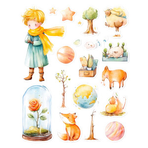 Little Prince Stickers Vinyl Car Decal Sticker – Waterproof & UV-Resistant 8"