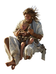 Jesus With Child V2 Vinyl Car Decal Sticker – Waterproof & UV-Resistant 8" Jesus With Child V2 Vinyl Car Decal Sticker – Waterproof & UV-Resistant 8"