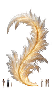 Golden Dragon Palm Vinyl Car Decal Sticker – Waterproof & UV-Resistant 8"