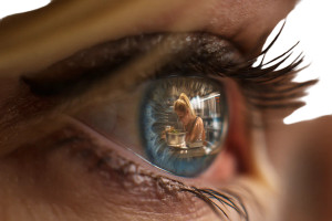 Reflective Eye Close-Up V2 Vinyl Car Decal Sticker – Waterproof & UV-Resistant 8" Reflective Eye Close-Up V2 Vinyl Car Decal Sticker – Waterproof & UV-Resistant 8"