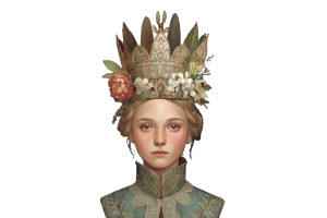 May Queen Crowning Vinyl Car Decal Sticker – Waterproof & UV-Resistant 8"