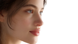 Radiant Beauty Portrait V2 Vinyl Car Decal Sticker – Waterproof & UV-Resistant 8"