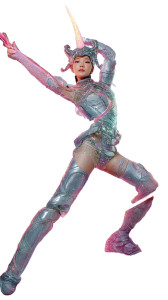 Cyber Unicorn Warrior Vinyl Car Decal Sticker – Waterproof & UV-Resistant 8"