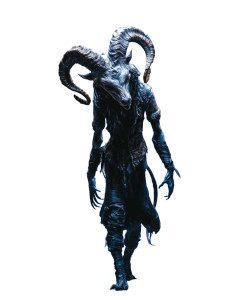 Gothic Fae Creature Vinyl Car Decal Sticker – Waterproof & UV-Resistant 8"