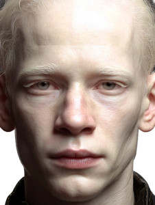 Pale Young Man Vinyl Car Decal Sticker – Waterproof & UV-Resistant 8"