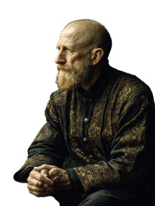 Bald Bearded Man V7 Vinyl Car Decal Sticker – Waterproof & UV-Resistant 8"