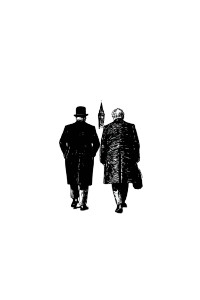 Historical Figures Walk Vinyl Car Decal Sticker – Waterproof & UV-Resistant 8" Historical Figures Walk Vinyl Car Decal Sticker – Waterproof & UV-Resistant 8"