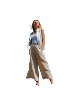 Beach Fashion Women Vinyl Car Decal Sticker – Waterproof & UV-Resistant 8"