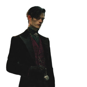 Elegant Toreador Gentleman Vinyl Car Decal Sticker – Waterproof & UV-Resistant 8"