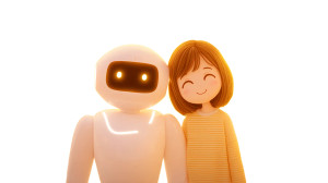 Friendly Ai Companion Vinyl Car Decal Sticker – Waterproof & UV-Resistant 8"