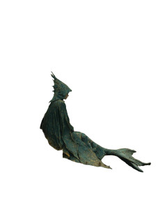 Mermaid Shore Vinyl Car Decal Sticker – Waterproof & UV-Resistant 8"