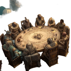 Arrakis Leaders Meeting Vinyl Car Decal Sticker – Waterproof & UV-Resistant 8"