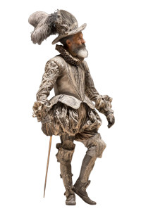 Grotesque Don Quixote Vinyl Car Decal Sticker – Waterproof & UV-Resistant 8"