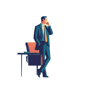 Businessman To Office Vinyl Car Decal Sticker – Waterproof & UV-Resistant 8" Businessman To Office Vinyl Car Decal Sticker – Waterproof & UV-Resistant 8"