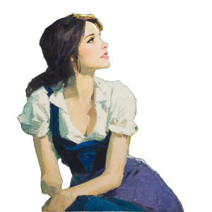 Pagan Witch Moon Vinyl Car Decal Sticker – Waterproof & UV-Resistant 8"