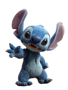 Beckoning Blue Alien Vinyl Car Decal Sticker – Waterproof & UV-Resistant 8"