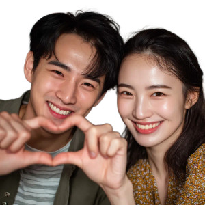Korean Couple Selfie Vinyl Car Decal Sticker – Waterproof & UV-Resistant 8" Korean Couple Selfie Vinyl Car Decal Sticker – Waterproof & UV-Resistant 8"