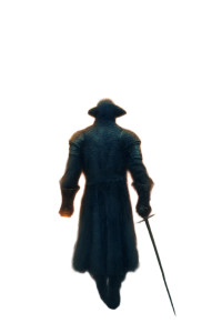 Grimdark Musketeer Vinyl Car Decal Sticker – Waterproof & UV-Resistant 8"