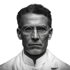 Scientist Portrait Vinyl Car Decal Sticker – Waterproof & UV-Resistant 8" Scientist Portrait Vinyl Car Decal Sticker – Waterproof & UV-Resistant 8"