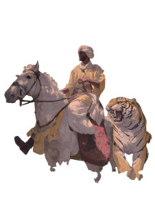 Turban Warrior Vinyl Car Decal Sticker – Waterproof & UV-Resistant 8"