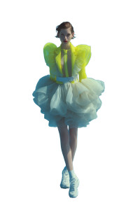 Fashion On Court Vinyl Car Decal Sticker – Waterproof & UV-Resistant 8"