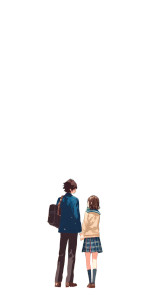 High School Couple Vinyl Car Decal Sticker – Waterproof & UV-Resistant 8"