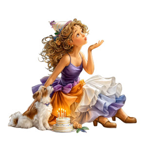 Quirky Birthday Girl Vinyl Car Decal Sticker – Waterproof & UV-Resistant 8" Quirky Birthday Girl Vinyl Car Decal Sticker – Waterproof & UV-Resistant 8"